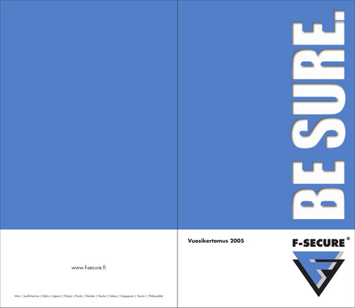 Thumbnail WithSecure Oyj Annual Report 2005