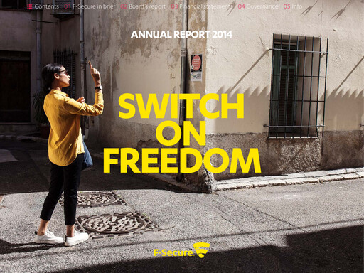 Thumbnail WithSecure Oyj Annual Report 2014