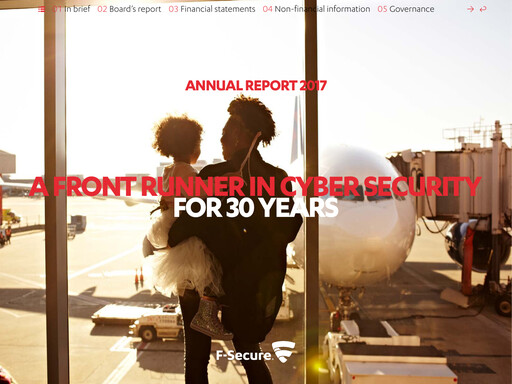 Thumbnail WithSecure Oyj Annual Report 2017