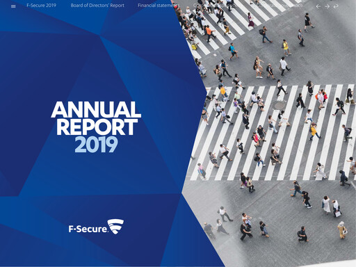 Thumbnail WithSecure Oyj Annual Report 2019