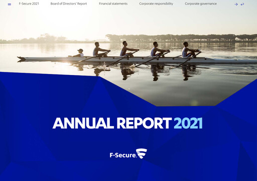 Thumbnail WithSecure Oyj Annual Report 2021
