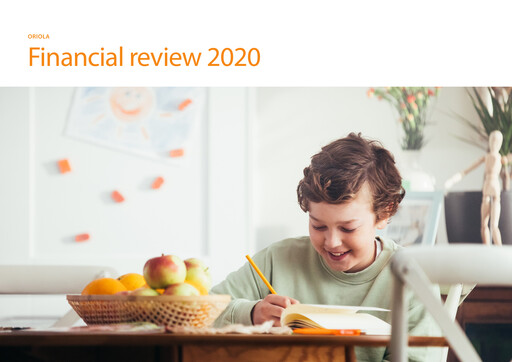 Thumbnail Oriola Annual Report 2020