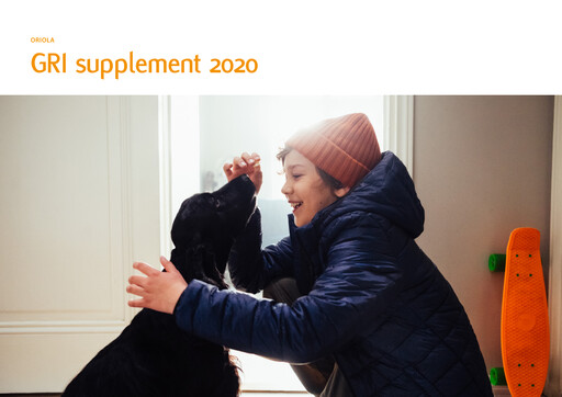 Thumbnail Oriola ESG Report 2020