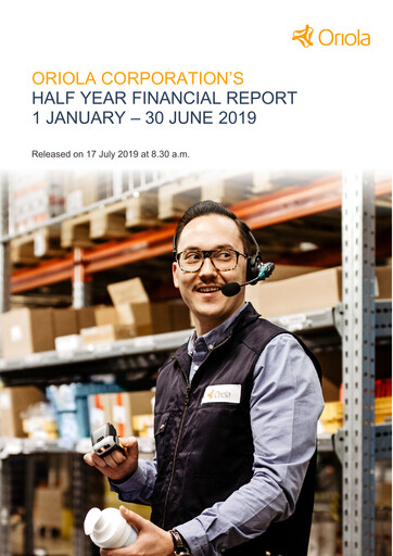Thumbnail Oriola Half-year Report 2019-h1
