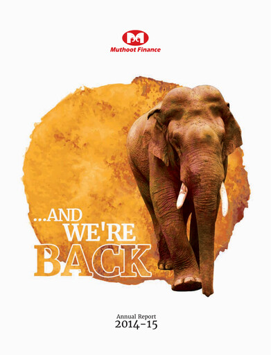 Thumbnail Muthoot Finance
 Annual Report 2014-2015