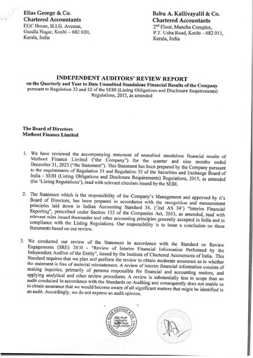 Thumbnail Muthoot Finance
 Quarterly Report 2023-q3