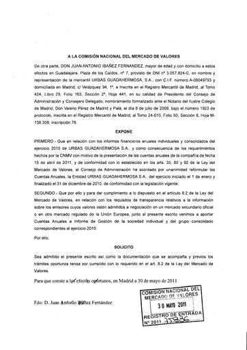 Thumbnail Urbas Grupo Financiero Financial Statement 2010