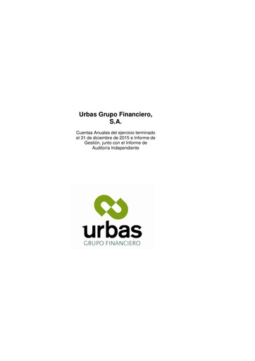 Thumbnail Urbas Grupo Financiero Financial Statement 2015