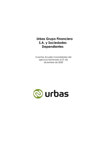 Thumbnail Urbas Grupo Financiero Financial Statement 2020