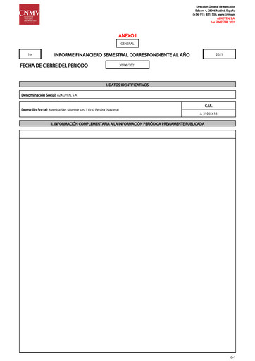Vorschaubild Azkoyen S.A. Halbjahresbericht 2021-h1