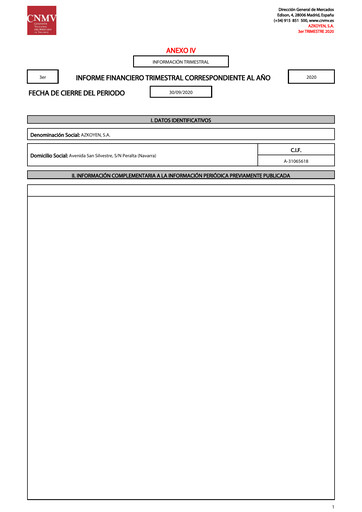 Thumbnail Azkoyen S.A. Quarterly Report 2020-q3