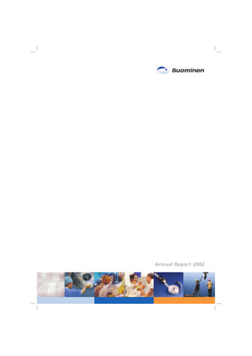 Thumbnail Suominen Annual Report 2002