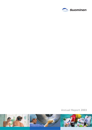 Thumbnail Suominen Annual Report 2003