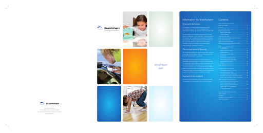 Thumbnail Suominen Annual Report 2007