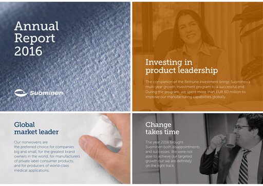 Thumbnail Suominen Annual Report 2016