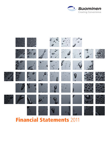 Thumbnail Suominen Financial Statement 2011
