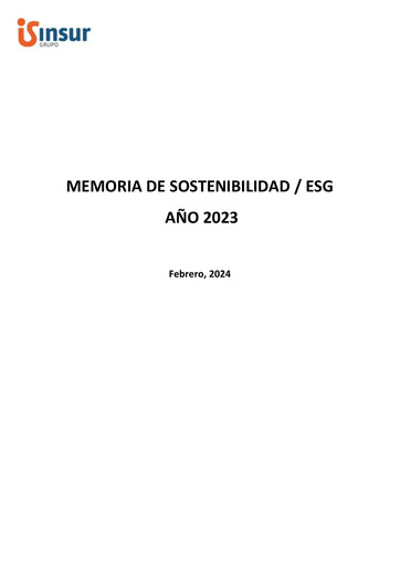 Thumbnail Inmobiliaria del Sur ESG Report 2023