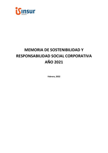 Thumbnail Inmobiliaria del Sur Sustainability Report 2021