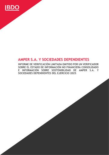 Miniature Amper, S.A. Rapport de durabilité 2025