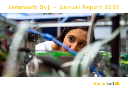 Thumbnail Lemonsoft Annual Report 2022