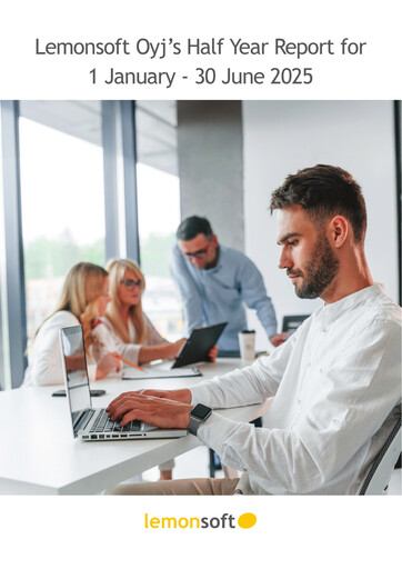 Thumbnail Lemonsoft Half-year Report 2025-h1