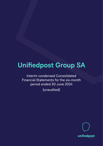 Thumbnail Unifiedpost Group Half-year Report 2024-h1