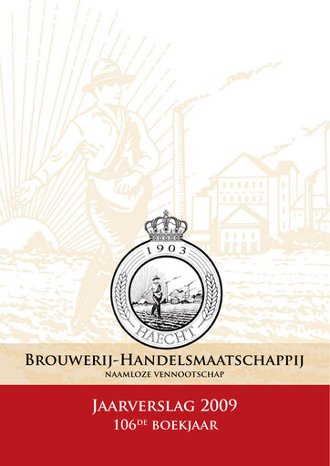 Thumbnail Brouwerij Handelsmaatschappij Annual Report 2009