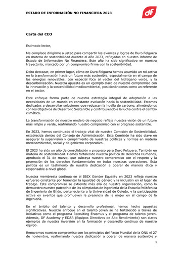 Thumbnail Duro Felguera ESG Report 2023