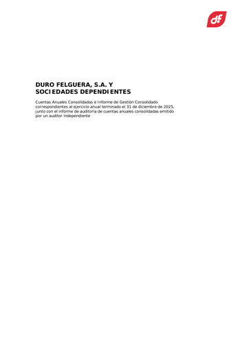 Miniature Duro Felguera Bilan financier 2025