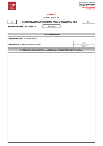 Thumbnail Oryzon Genomics Quarterly Report 2019-q3