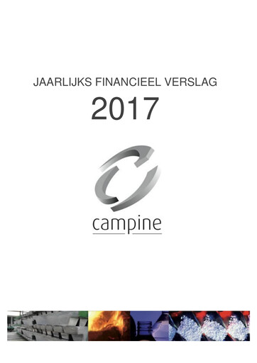Thumbnail Campine Annual Report 2017