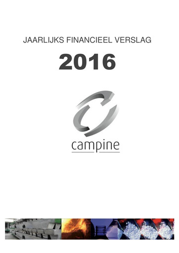 Thumbnail Campine Financial Report 2016