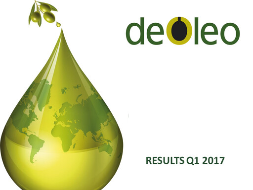 Thumbnail Deoleo Quarterly Report 2017-q1