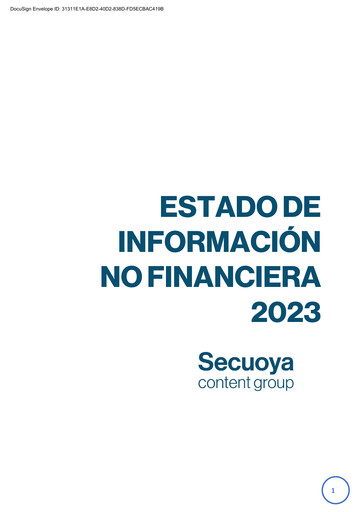 Miniature Secuoya, Grupo de Comunicación, S.A. Rapport ESG 2023