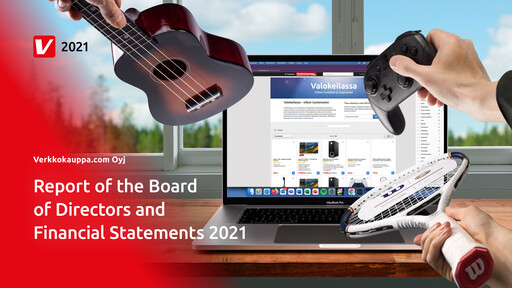 Thumbnail Verkkokauppa.com Financial Statement 2021