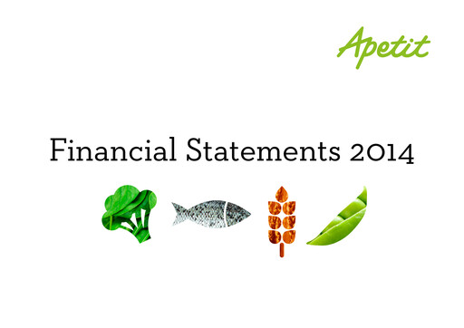 Thumbnail Apetit Oyj Financial Statement 2014
