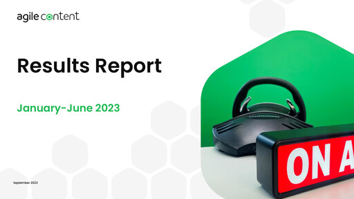 Thumbnail Agile Content Half-year Report 2023-h1