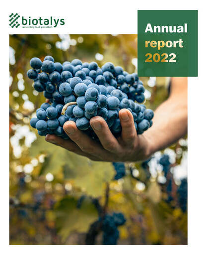 Thumbnail Biotalys Annual Report 2022