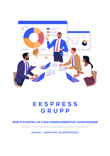 Miniature AS Ekspress Grupp Rapport trimestriel 2025-q3