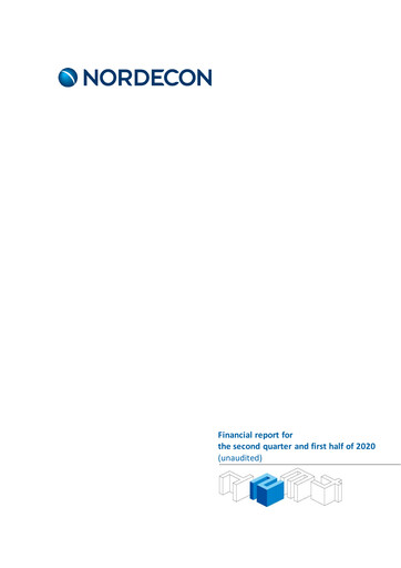 Vorschaubild Nordecon AS Halbjahresbericht 2020-h1