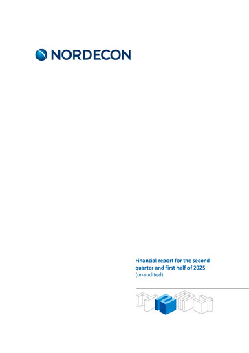 Vorschaubild Nordecon AS Halbjahresbericht 2025-h1