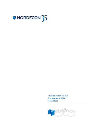 Miniature Nordecon AS Rapport trimestriel 2024-q1
