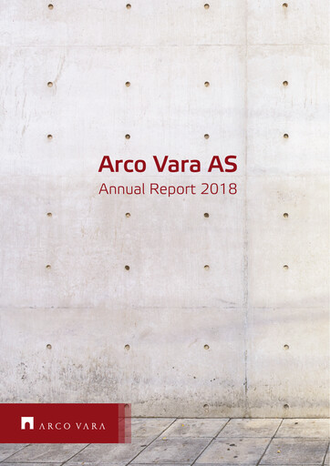 Miniature Arco Vara AS Rapport annuel 2018