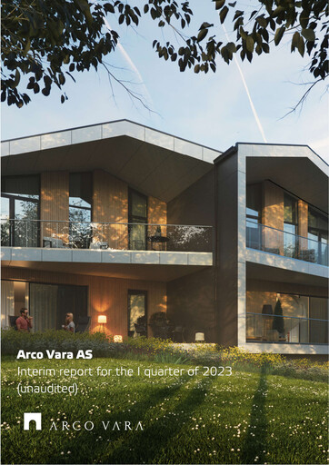 Miniature Arco Vara AS Rapport trimestriel 2023-q1