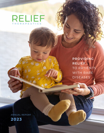 Miniature Relief Therapeutics Rapport annuel 2023