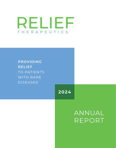 Miniature Relief Therapeutics Rapport annuel 2024