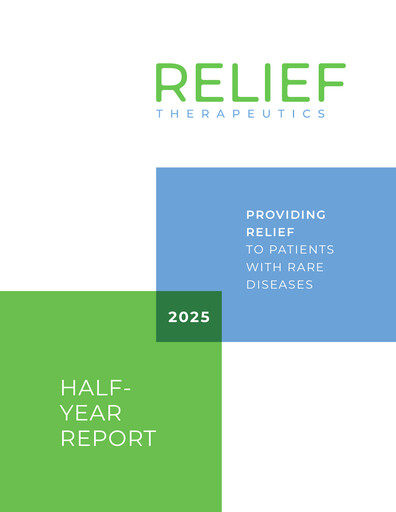 Thumbnail Relief Therapeutics Half-year Report 2025-h1