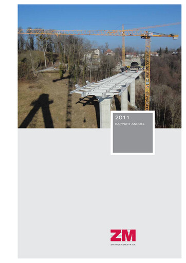 Vorschaubild Zwahlen & Mayr SA Jahresbericht 2011