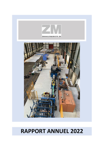 Vorschaubild Zwahlen & Mayr SA Jahresbericht 2022