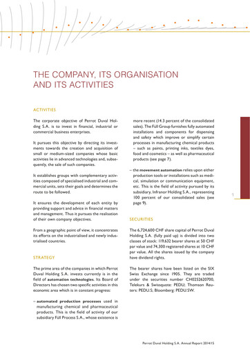 Vorschaubild Perrot Duval Jahresbericht 2014-2015